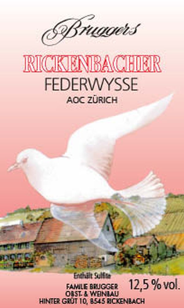 Monatswein - Rickenbacher Federwysse - Einzelflasche à 5dl